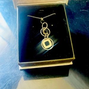 Never worn Frédéric Duclos pure silver necklace